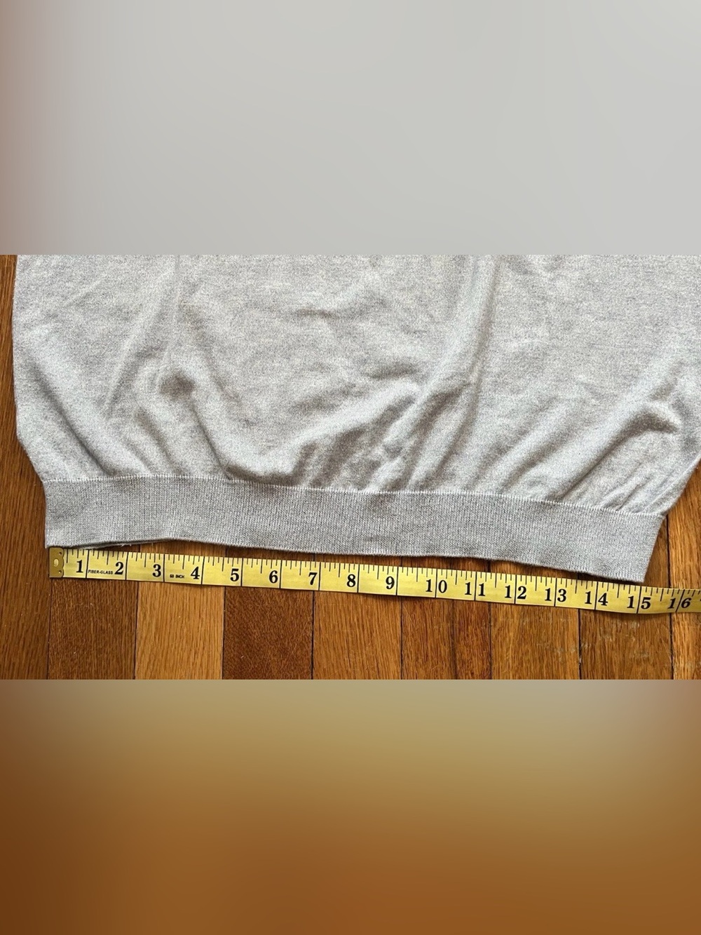 Brucello Cucinelli Men’s Cotton V-neck Sweater Italy Size 50 Medium Light Blue - Picture 12 of 15